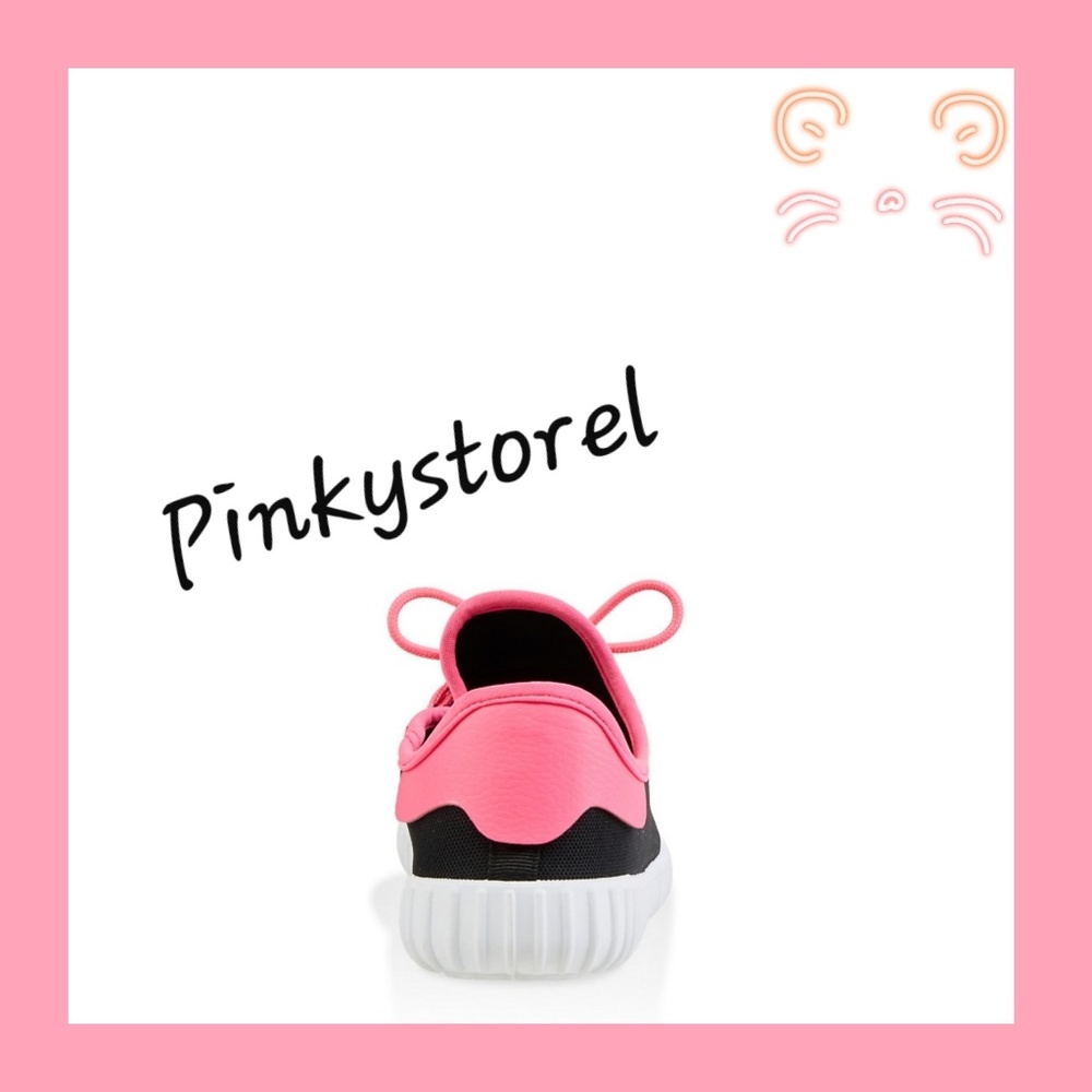 💞Neon Pink Sneaker💞 - Picture 4 of 7